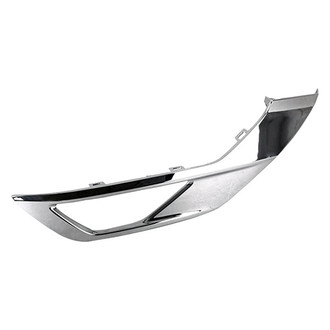 Alzare® - Front Passenger Side Bumper Cover Molding (CAPA Certified)
