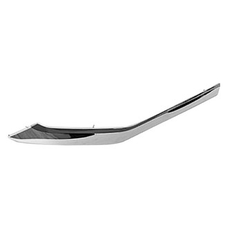 Alzare® - Front Lower Driver Side Bumper Cover Molding (CAPA Certified)