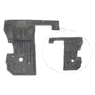 Alzare® - Front Driver Side Splash Shield (CAPA Certified)