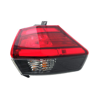 Alzare® - Passenger Side Outer Replacement Tail Light (CAPA Certified)