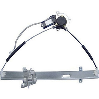 Alzare® - Front Driver Side Power Window Regulator and Motor Assembly