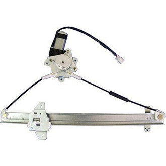 Alzare® - Front Driver Side Power Window Regulator and Motor Assembly