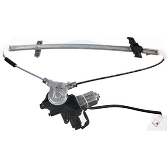 Alzare® - Rear Driver Side Power Window Regulator and Motor Assembly