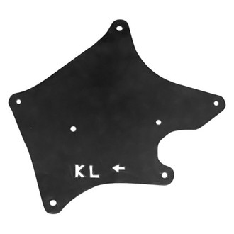 Alzare® - Front Driver Side Fender Splash Shield (Standard Line)
