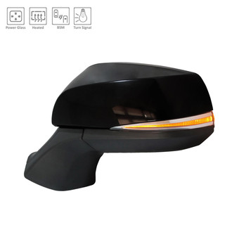 Alzare® - Driver Side Power View Mirror (Heated, Foldaway) (Standard Line)