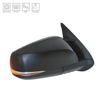 Alzare® - Passenger Side Power View Mirror (Heated, Foldaway) (Standard Line)