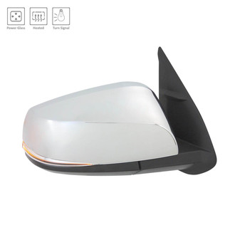 Alzare® - Passenger Side Power View Mirror (Heated, Foldaway) (Standard Line)
