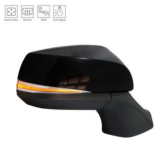 Alzare® - Passenger Side Power View Mirror (Heated, Foldaway) (Standard Line)