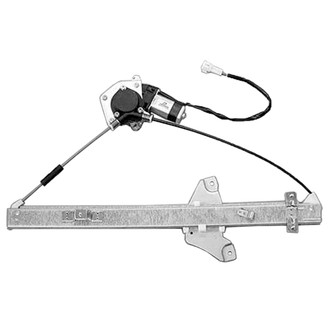 Alzare® - Front Passenger Side Power Window Regulator and Motor Assembly