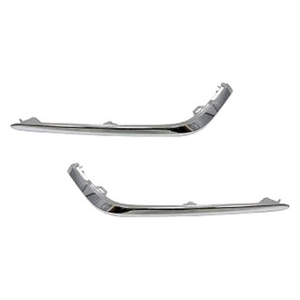 Alzare® - Rear Driver and Passenger Side Bumper Molding Set (Standard Line)