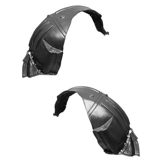 Alzare® - Front Driver and Passenger Side Fender Liner Set (CAPA Certified)