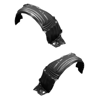 Alzare® - Front Driver and Passenger Side Fender Liner Set (Standard Line)