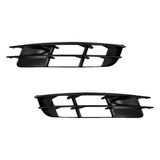 Alzare® - Front Lower Driver and Passenger Side Fog Light Cover Set (Standard Line)