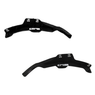 Alzare® - Front Lower Driver and Passenger Side Bumper Filler Set (Standard Line)
