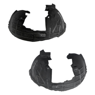 Alzare® - Front Driver and Passenger Side Fender Liner Set (CAPA Certified)
