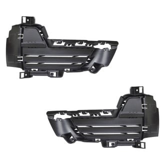 Alzare® - Front Lower Driver and Passenger Side Bumper Insert Set (Standard Line)