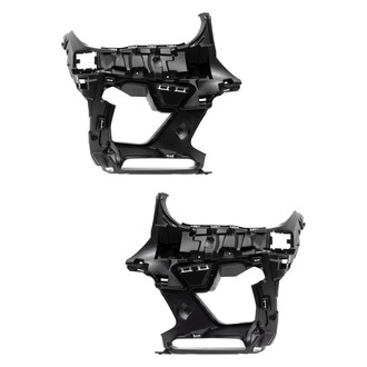 Alzare® - Front Driver and Passenger Side Bumper Support Set (Standard Line)
