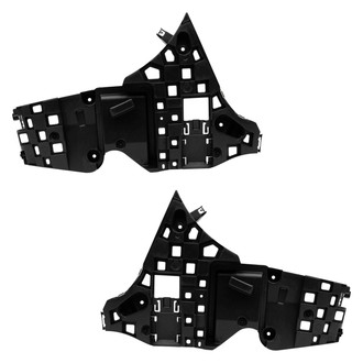Alzare® - Rear Driver and Passenger Side Bumper Support Set (Standard Line)