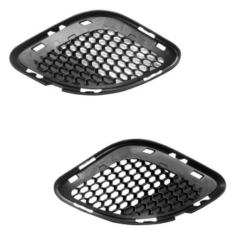 Alzare® - Front Outer Driver and Passenger Side Fog Light Cover Set (Standard Line)