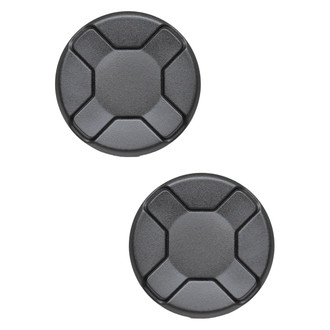 Alzare® - Front Driver and Passenger Side Fog Light Cover Set (Standard Line)