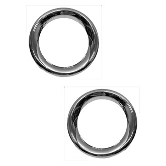 Alzare® - Front Driver and Passenger Side Fog Light Trim Set (Standard Line)