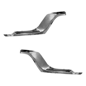 Alzare® - Front Driver and Passenger Side Bumper Cover Molding Set (Standard Line)
