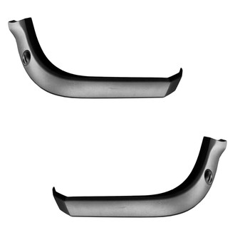 Alzare® - Rear Lower Outer Driver and Passenger Side Bumper Valance Set (Standard Line)