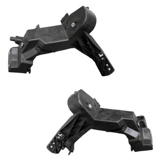 Alzare® - Driver and Passenger Side Header Panel Bracket Set (CAPA Certified)