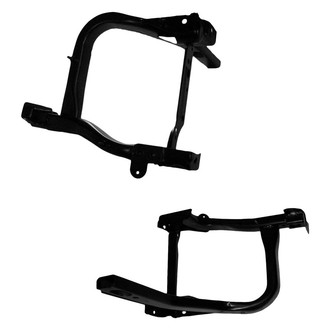 Alzare® - Front Driver and Passenger Side Fender Brace Set (Standard Line)
