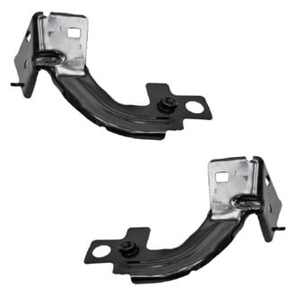 Alzare® - Front Driver and Passenger Side Fender Brace Set (CAPA Certified)