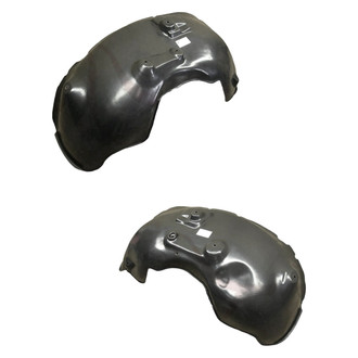 Alzare® - Front Driver and Passenger Side Fender Liner Set (CAPA Certified)