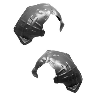Alzare® - Front Driver and Passenger Side Fender Liner Set (CAPA Certified)