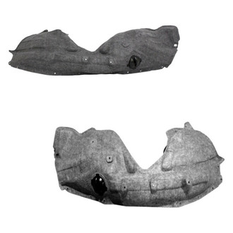 Alzare® - Front Driver and Passenger Side Fender Liner Set (CAPA Certified)