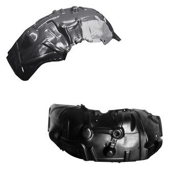 Alzare® - Front Driver and Passenger Side Fender Liner Set (Standard Line)