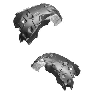 Alzare® - Front Driver and Passenger Side Fender Liner Set (CAPA Certified)