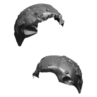 Alzare® - Front Driver and Passenger Side Fender Liner Set (CAPA Certified)