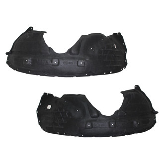 Alzare® - Front Driver and Passenger Side Fender Liner Set (Standard Line)