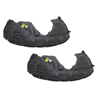 Alzare® - Front Driver and Passenger Side Fender Liner Set (CAPA Certified)