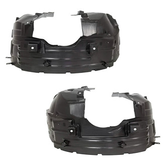 Alzare® - Front Driver and Passenger Side Fender Liner Set (Standard Line)