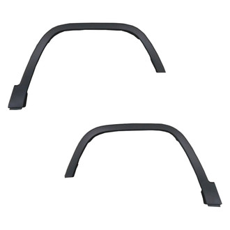 Alzare® - Front Driver and Passenger Side Fender Flare Set (Standard Line)