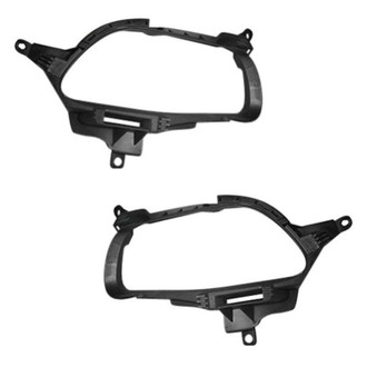 Alzare® - Driver and Passenger Side Headlight Bracket Set (Standard Line)