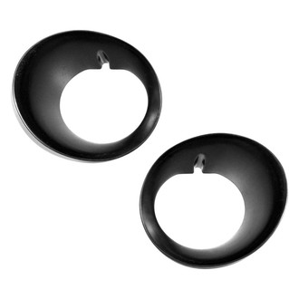 Alzare® - Front Driver and Passenger Side Fog Light Bezel Set (Standard Line)