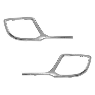Alzare® - Front Driver and Passenger Side Fog Light Trim Set (Standard Line)
