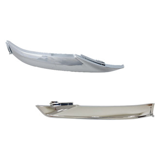 Alzare® - Front Driver and Passenger Side Bumper Molding Set (Standard Line)