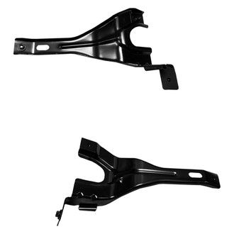 Alzare® - Front Lower Inner Driver and Passenger Side Bumper Bracket Set (Standard Line)
