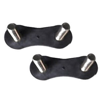 Alzare® - Front Driver and Passenger Side Bumper Stud Plate Set (Standard Line)