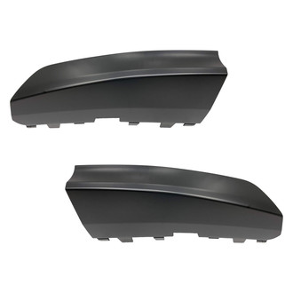 Alzare® - Front Outer Driver and Passenger Side Bumper Deflector Set (Standard Line)