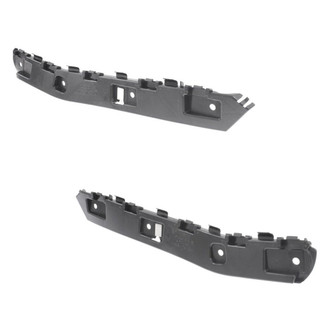 Alzare® - Rear Lower Driver and Passenger Side Bumper Cover Support Set (Standard Line)