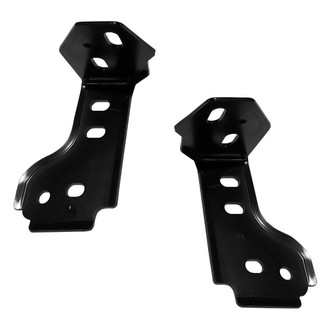 Alzare® - Rear Outer Driver and Passenger Side Bumper Bracket Set (Standard Line)