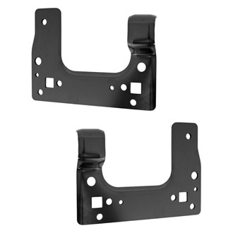 Alzare® - Rear Driver and Passenger Side Bumper Bracket Set (Standard Line)
